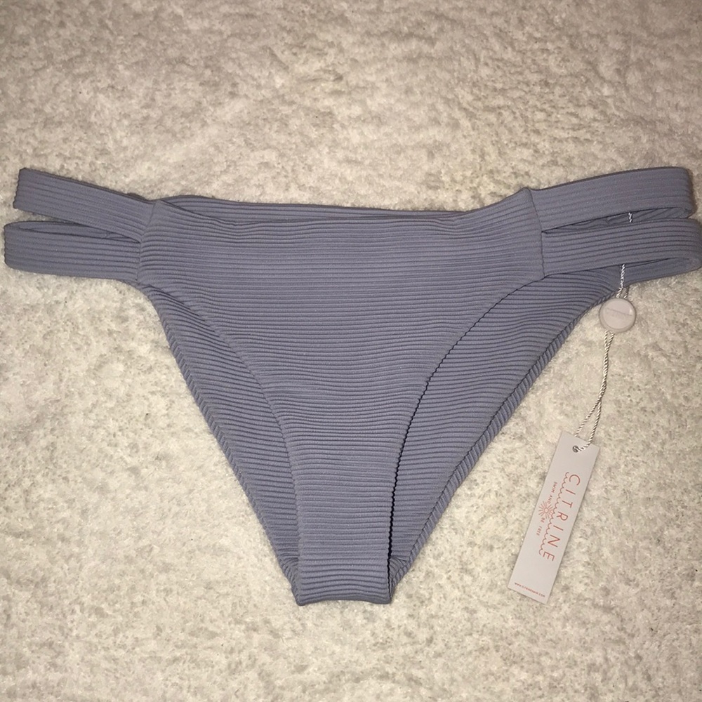 Citrine swim bikini bottoms